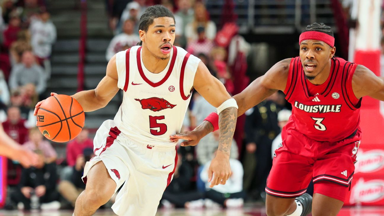 Men's ACC/SEC Challenge schedule: Louisvlle-Arkansas, Clemson-Alabama, NC State-Auburn