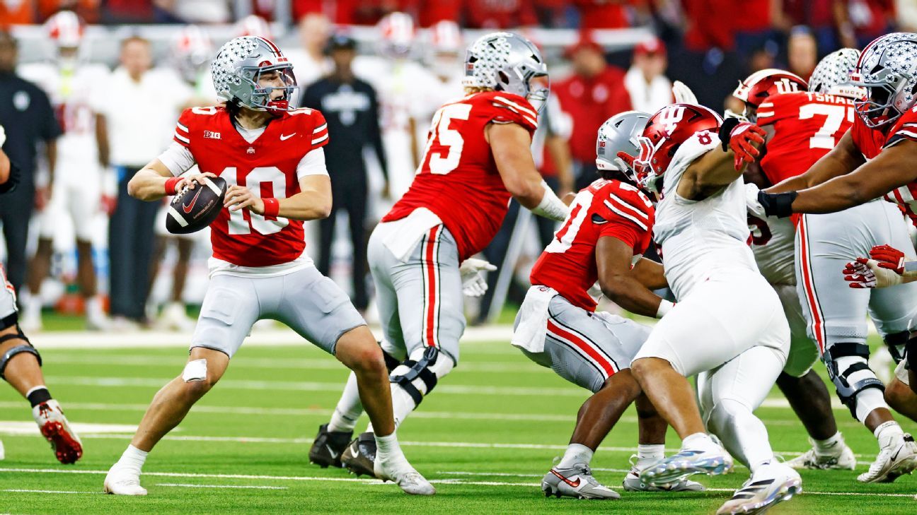 Week 7 live: Ohio State-Indiana, injury updates and more