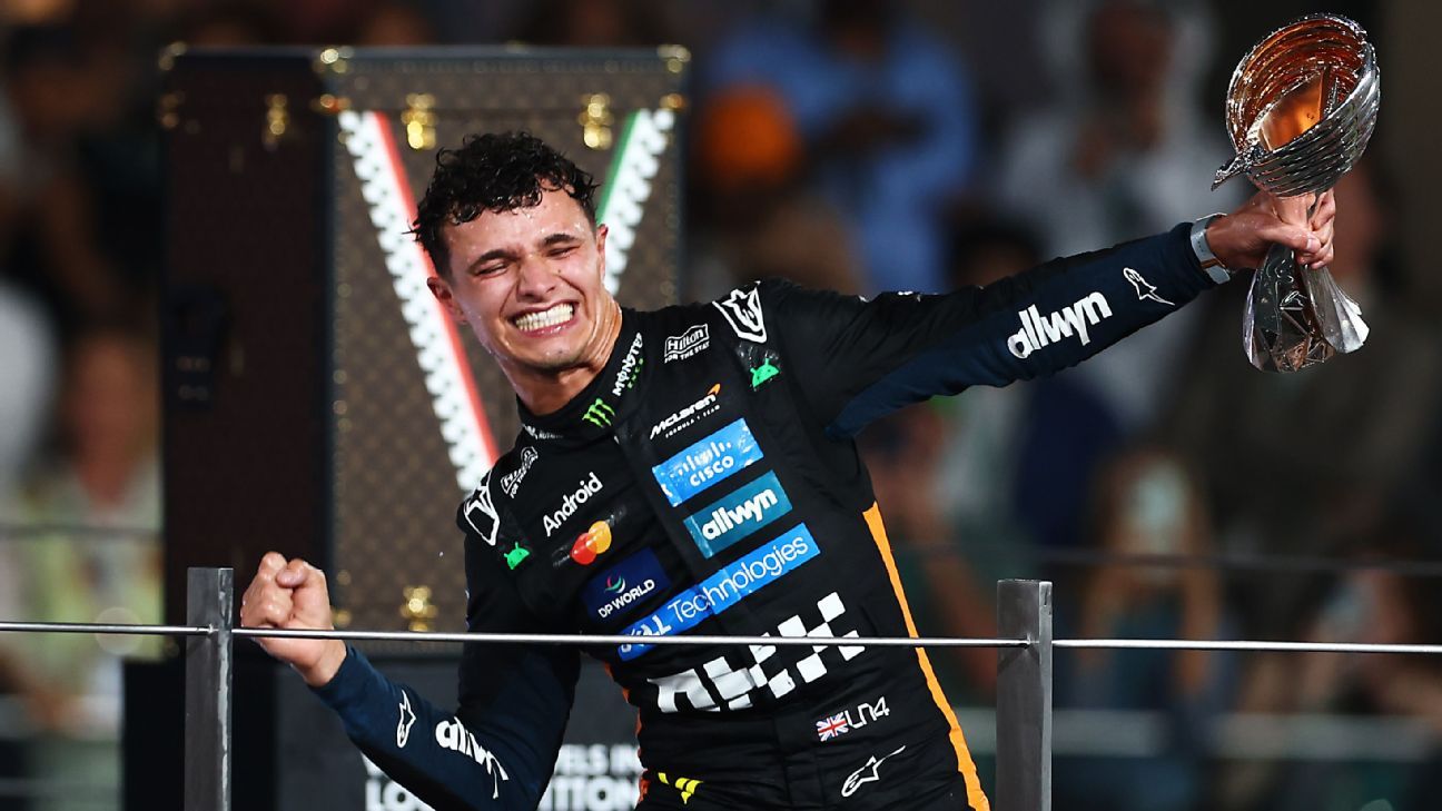 Norris wins first F1 world title after tense finale