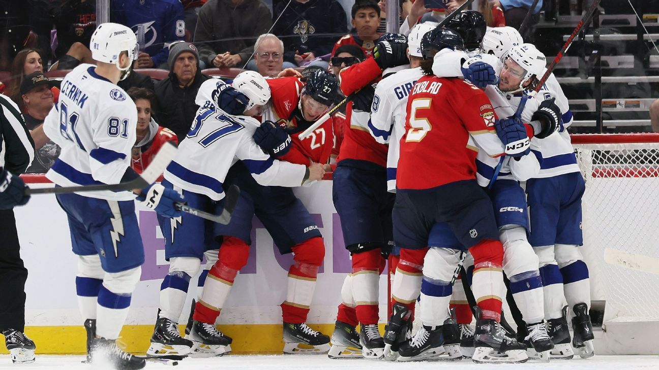 The NHL's best this week: Get set for the next round of the Battle of Florida