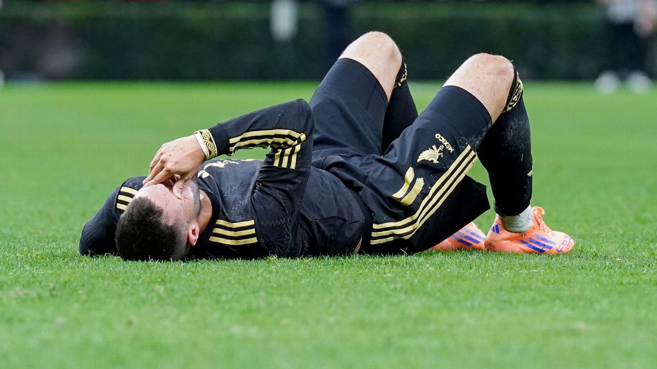 Selección Mexicana acaba el año con más lesiones que victorias - ESPN