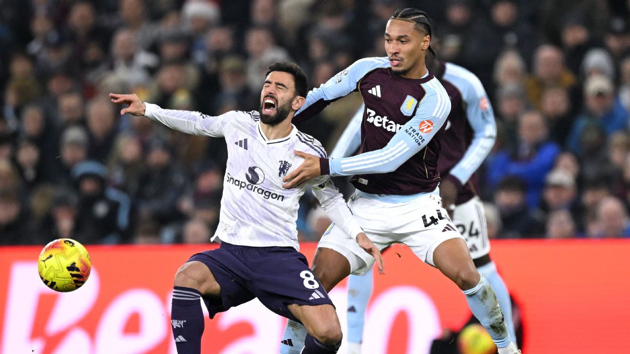 Ruben Amorim, do Man United, recusa-se a dar um calendário para a lesão de Bruno Fernandes