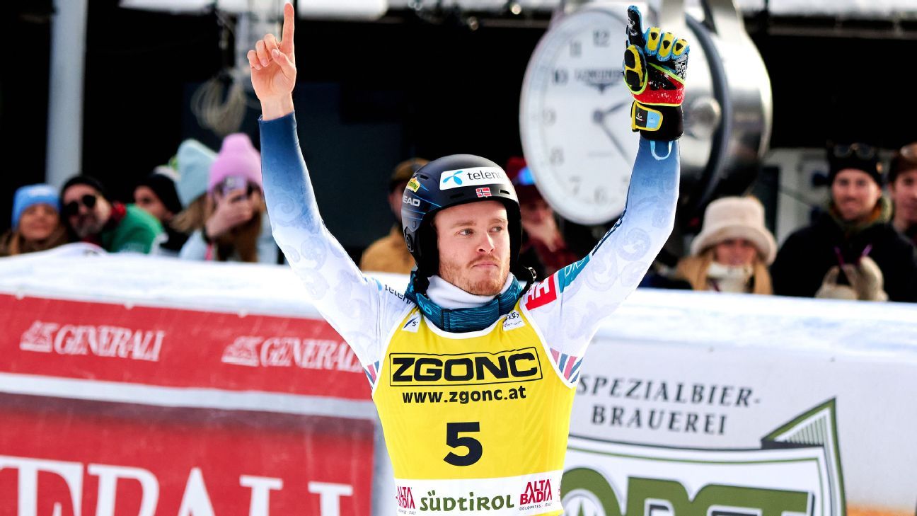 U.S.-born McGrath of Norway wins WC slalom