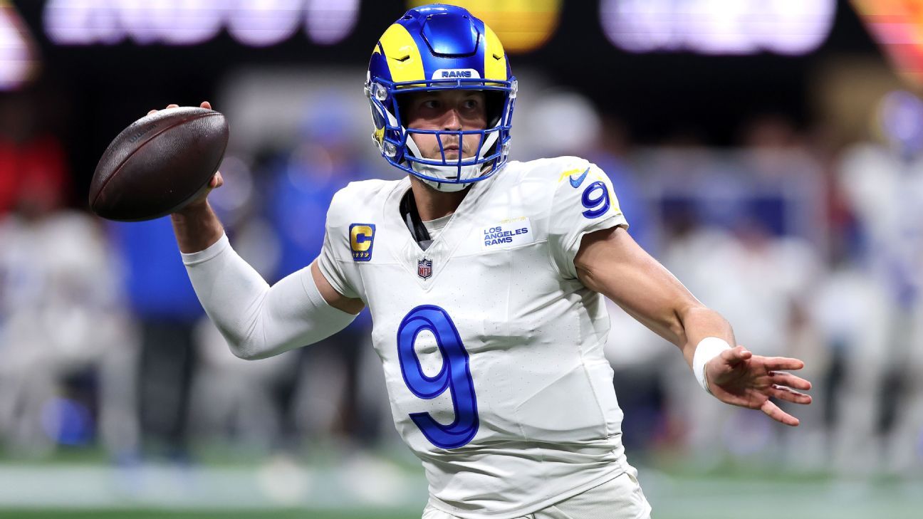 Amid MVP chatter, QB Stafford focused on finale