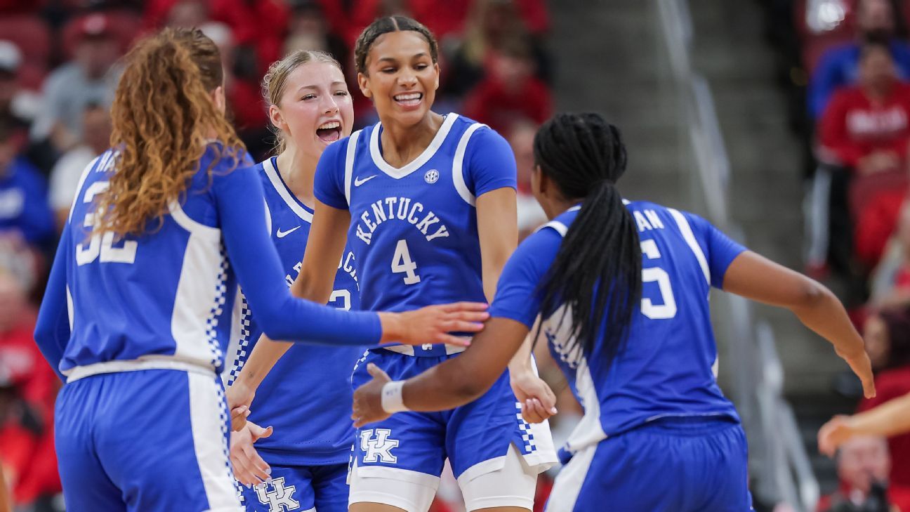 Kentucky, Vandy lead shakeup of women's AP poll