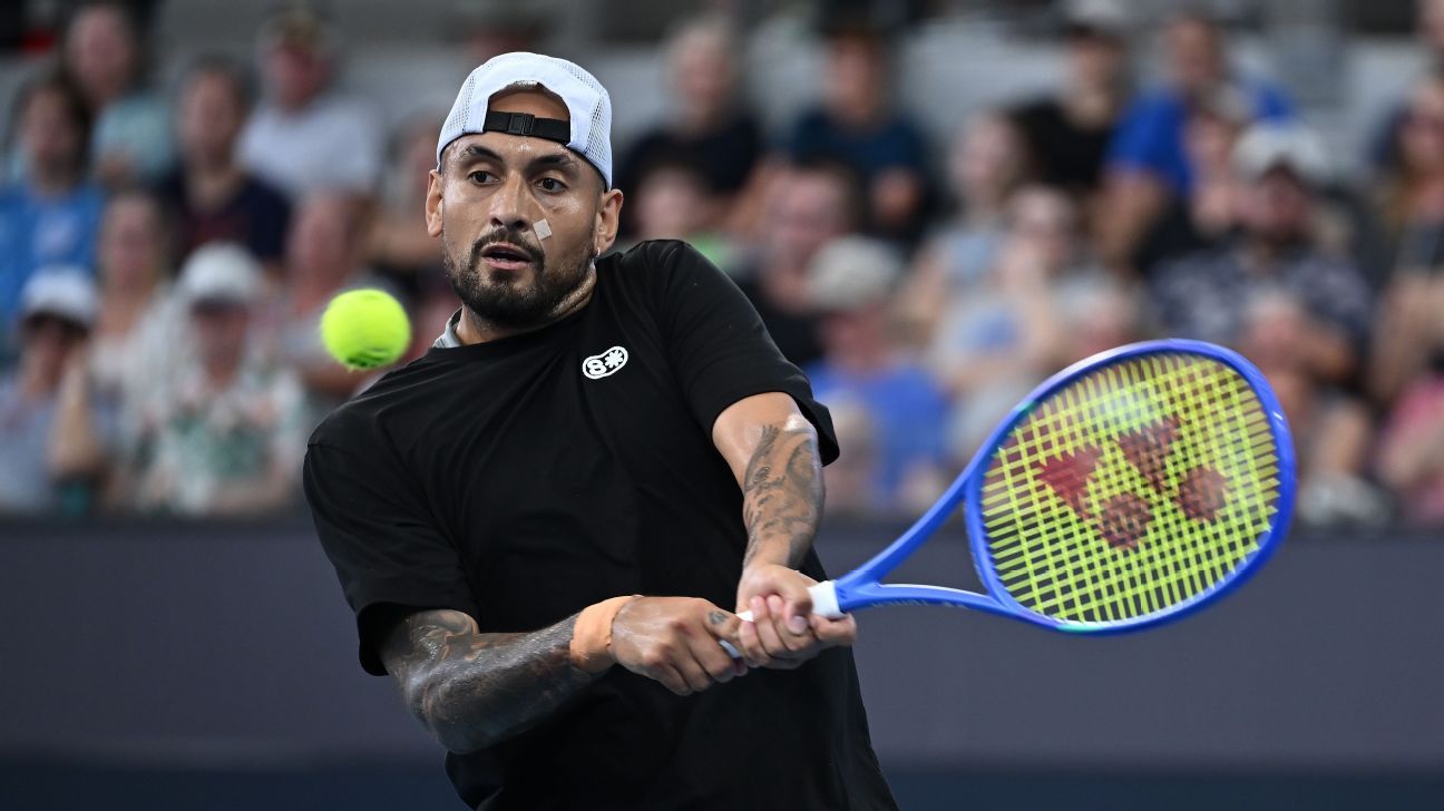 Kyrgios confronts faded glory in Brisbane rout
