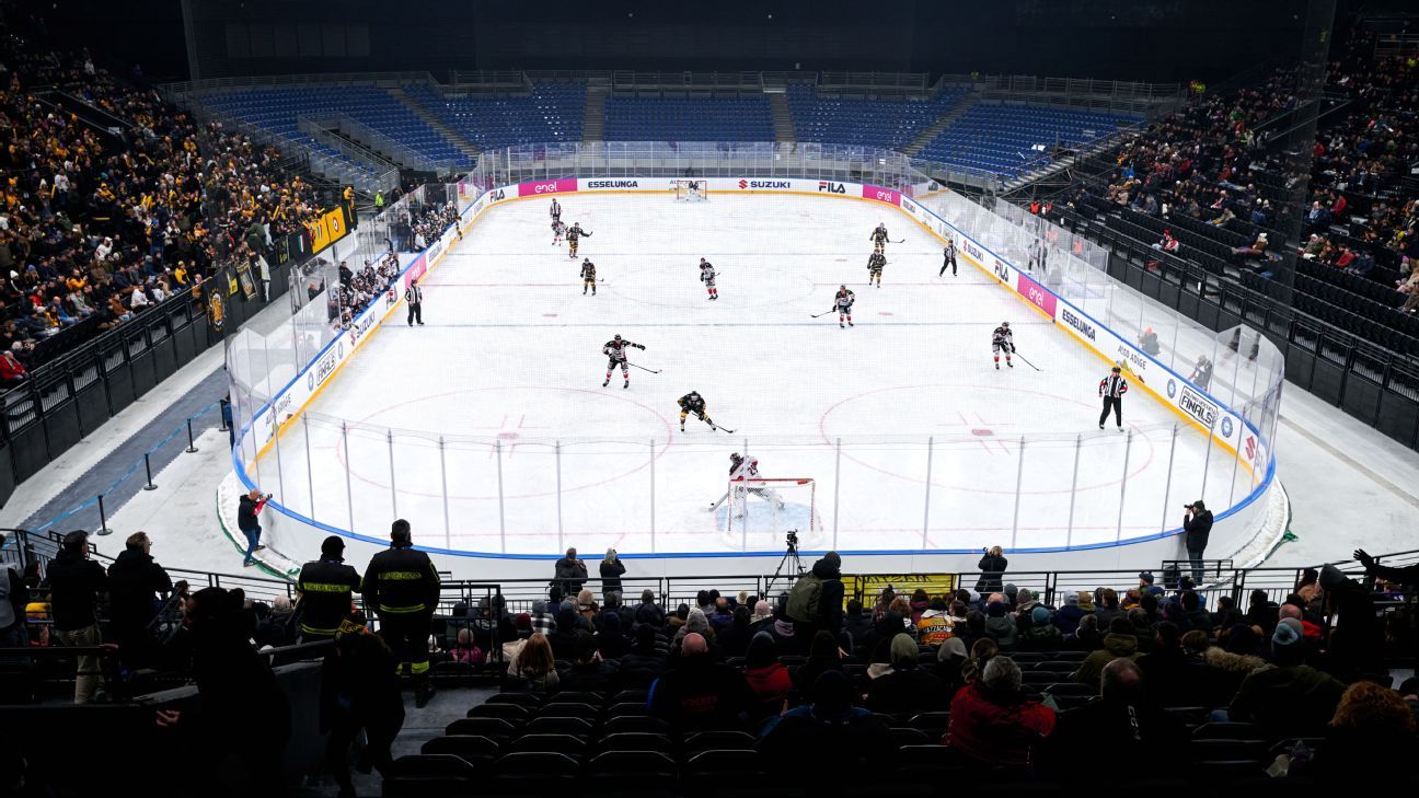 Progress on near-ready hockey arena pleases IOC