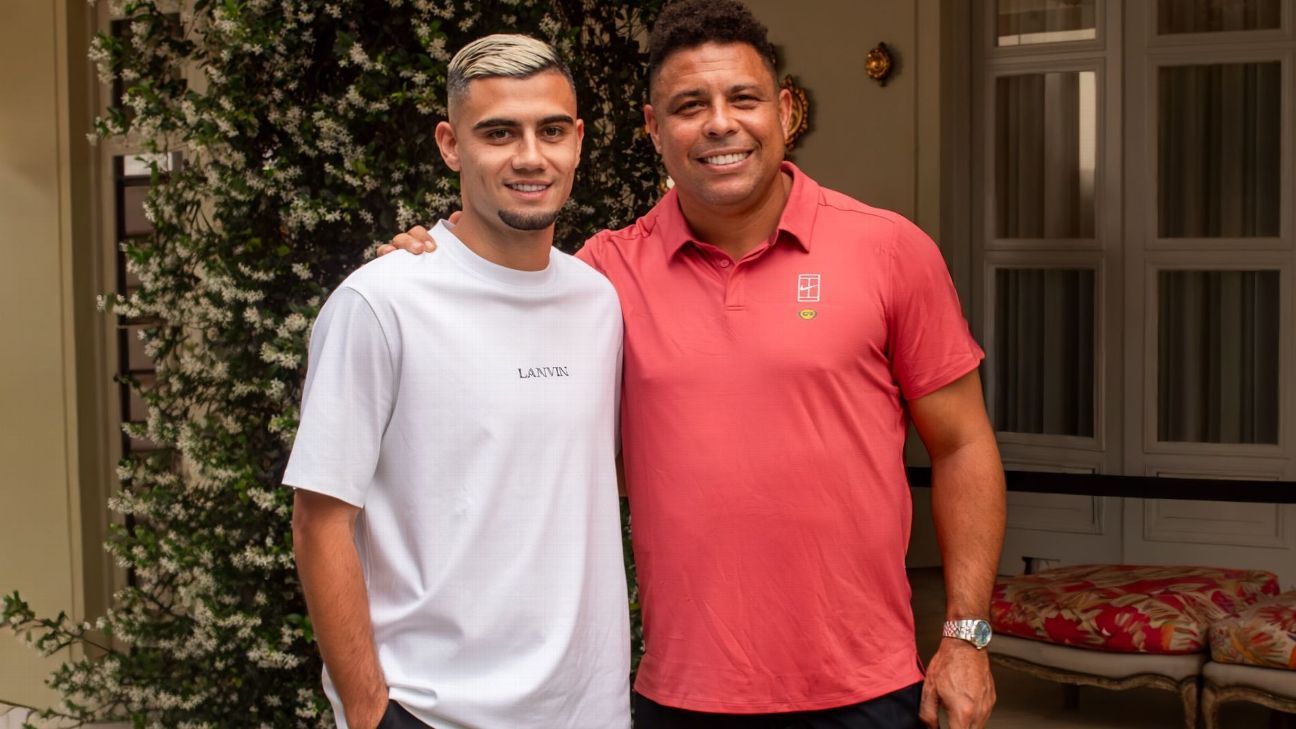 Andreas Pereira, do Palmeiras, é a nova aposta de Ronaldo Fenômeno para brilhar no Brasil