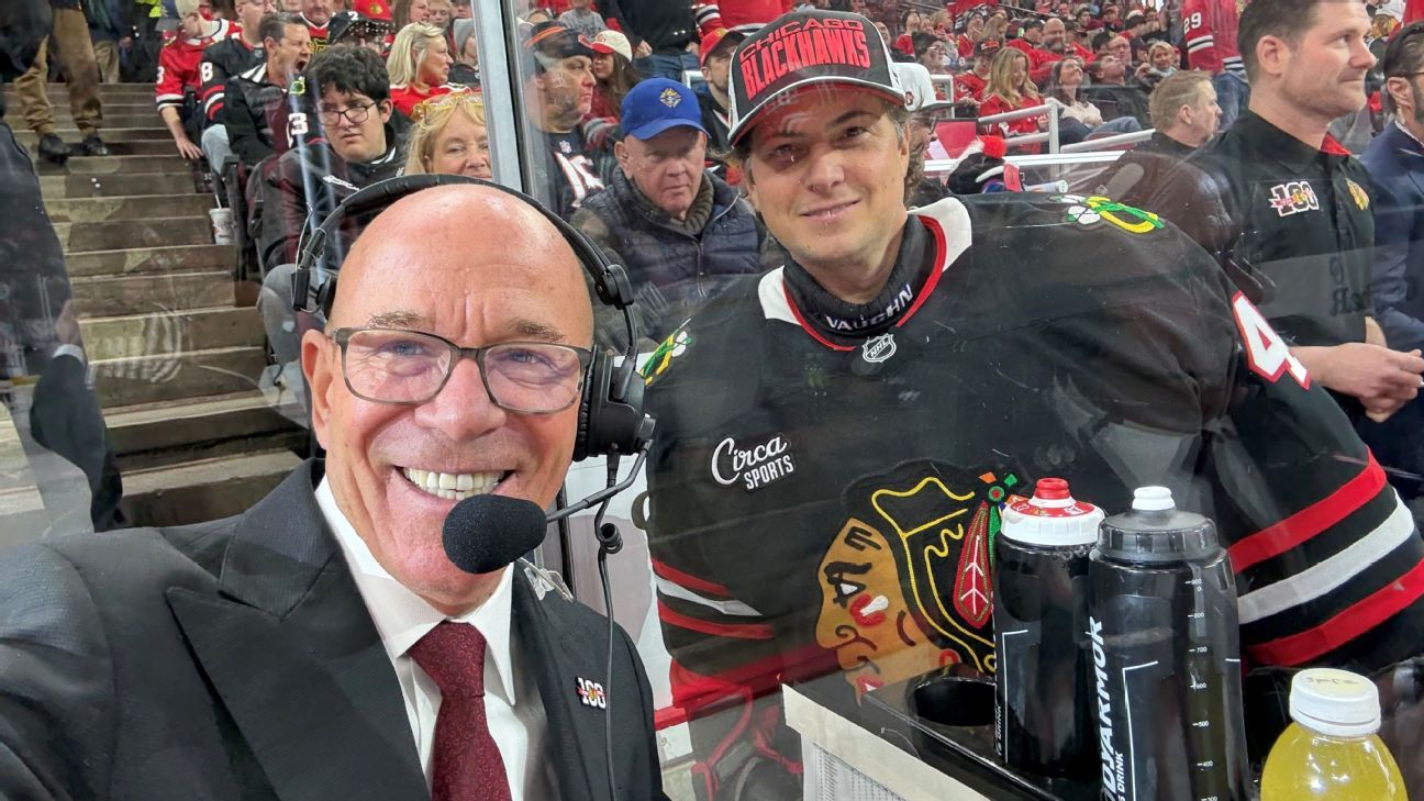 David Nozzolillo's wild night as an EBUG for the Chicago Blackhawks