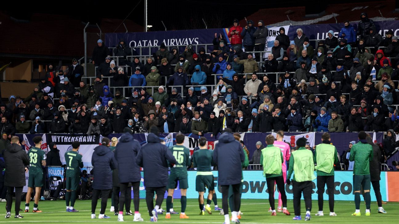 Man City players to refund travelling fans after Bodø/Glimt loss