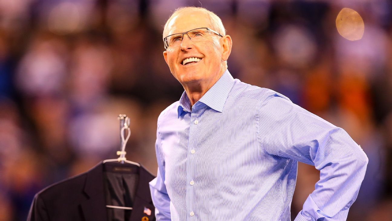 Tom Coughlin assists in Giants' hire of coach John Harbaugh