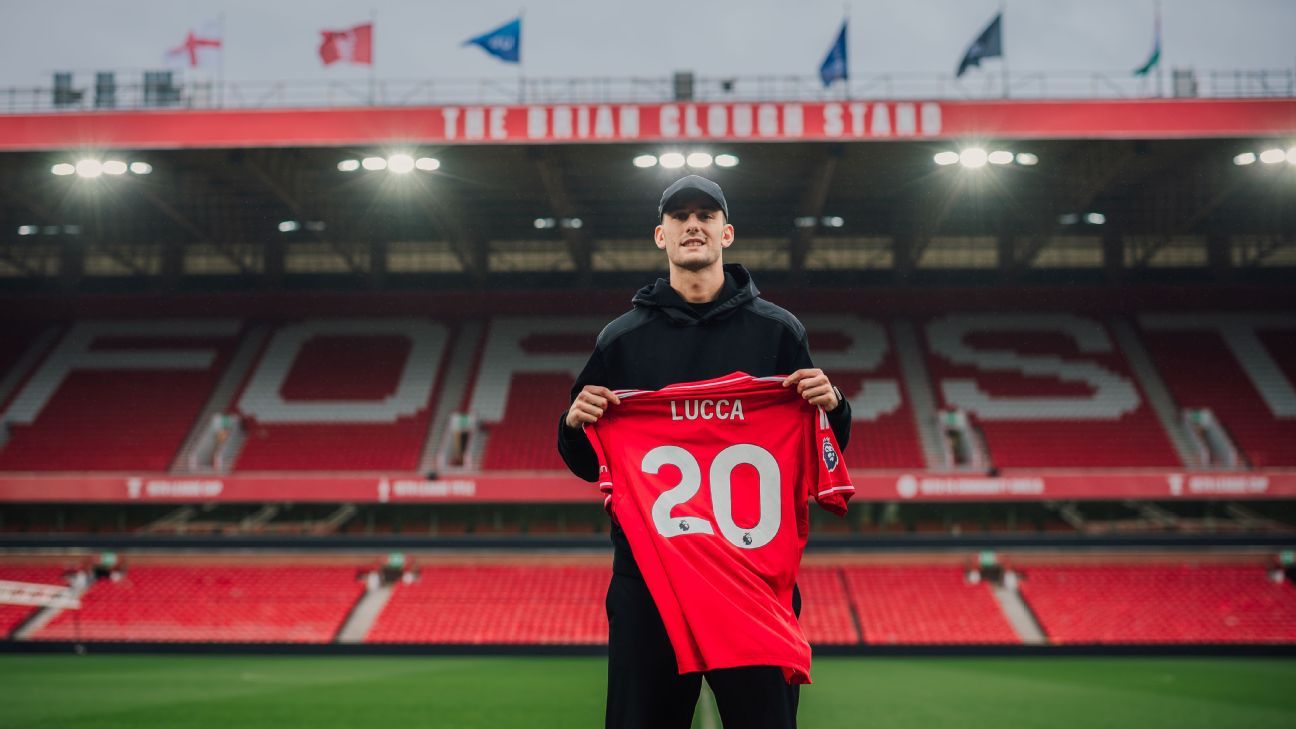 Nottingham Forest contratou o atacante do Napoli Lorenzo Luca por empréstimo