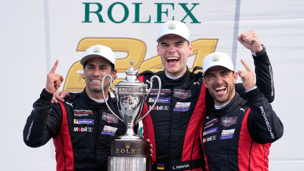 Team Penske gets 3-peat in Rolex 24 at Daytona