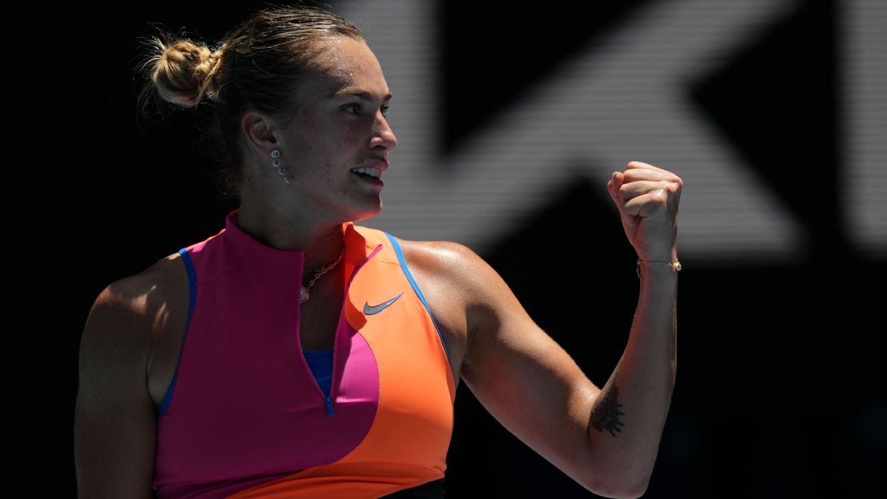 Aryna Sabalenka avança para as semifinais do Aberto da Austrália de 2026