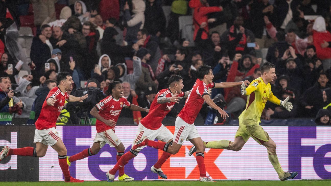 Benfica hero Trubin dedicates Madrid goal to Ukrai...