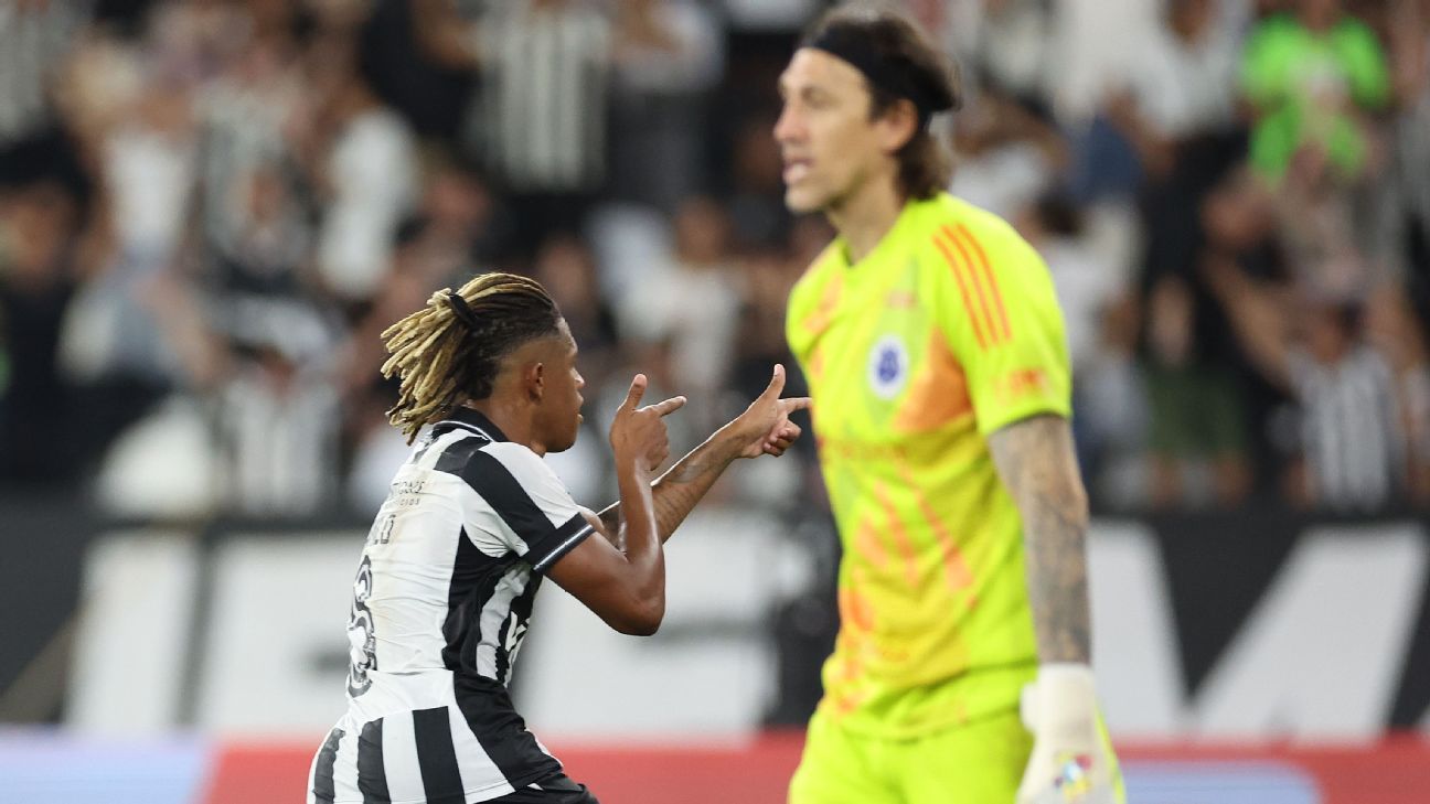 Botafogo dá show na estreia e atropela o Cruzeiro no Nilton Santos