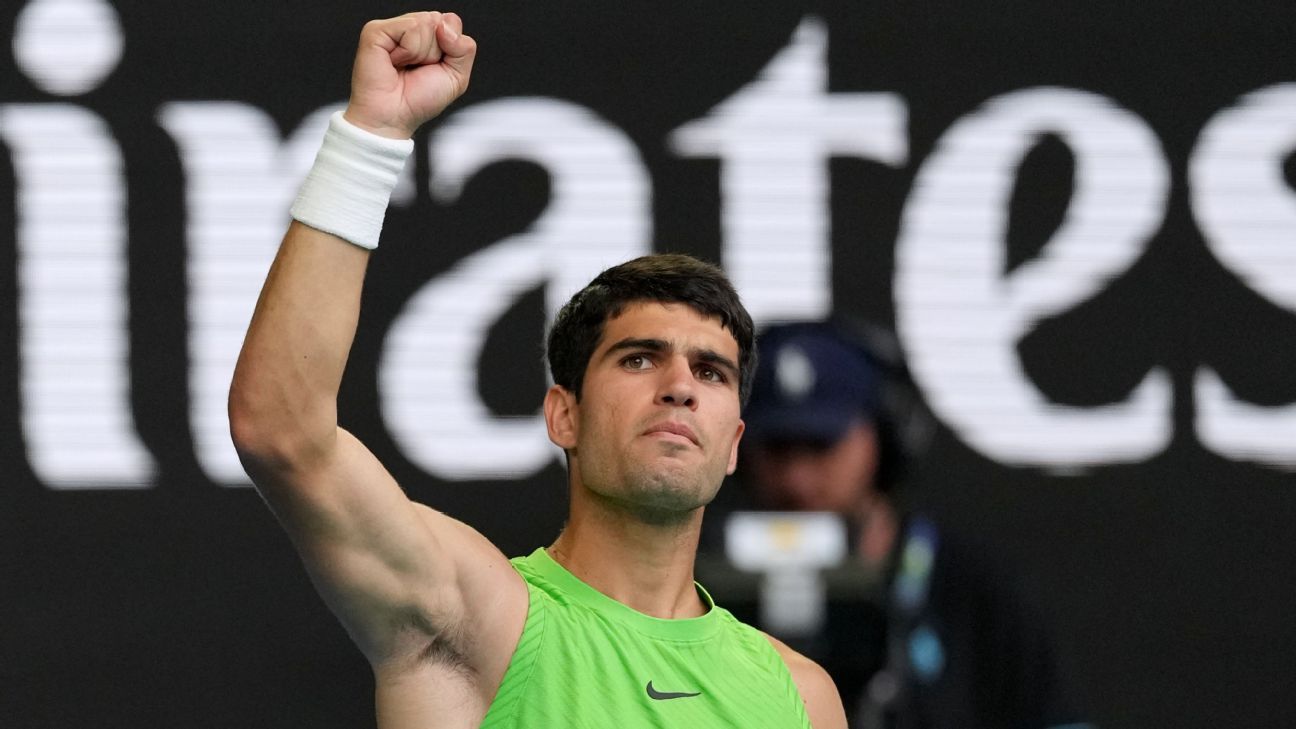 Alcaraz outlasts Zverev in 5.5 hour epic match