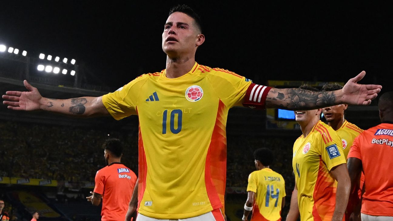 Minnesota in talks with Colombia star James Rodríguez - source