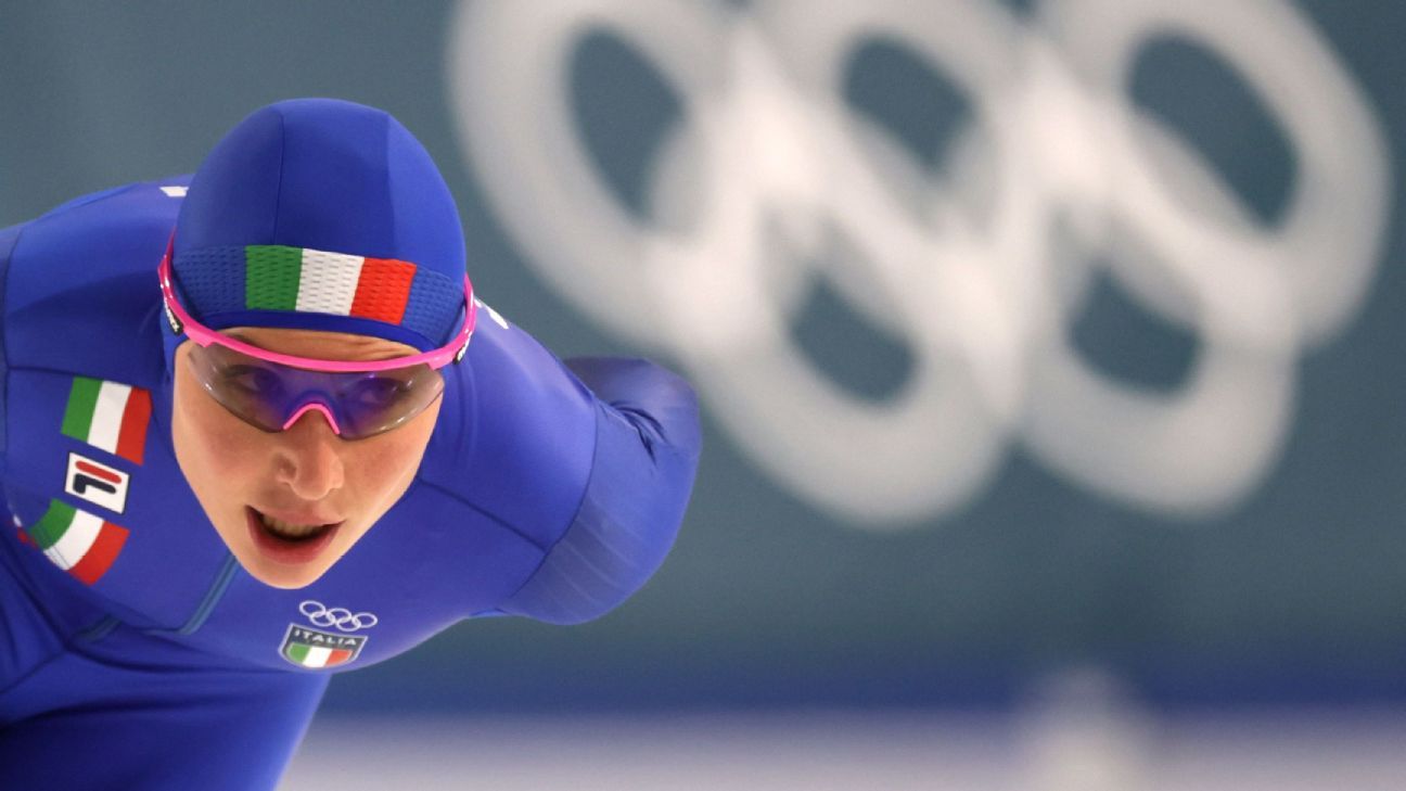 Italian speedskater wins second Milan gold by 0.1
