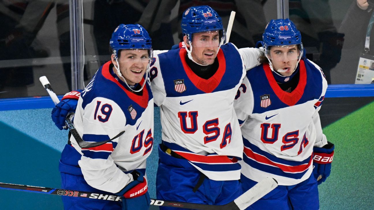 Follow live: Team USA builds commanding lead vs. Latvia