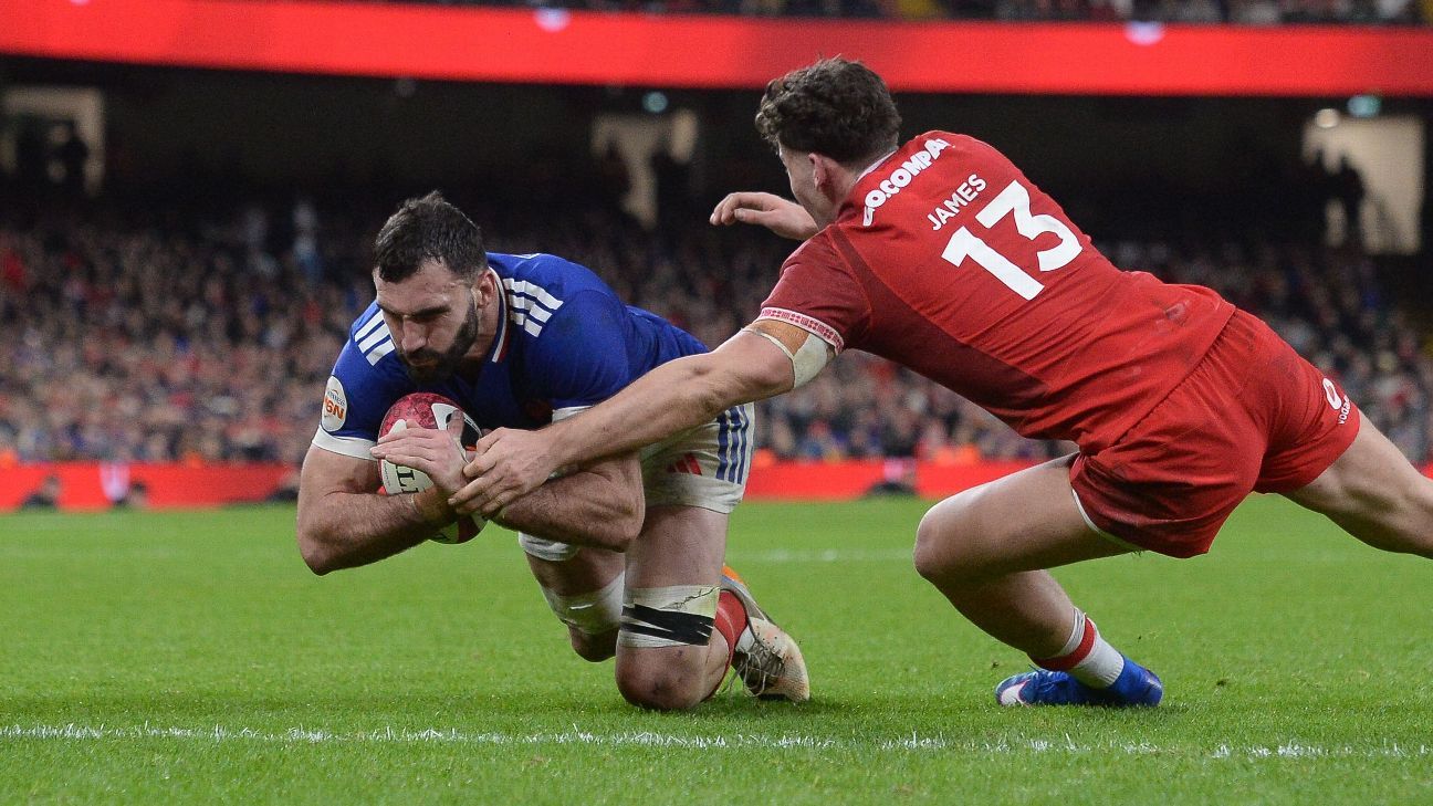 France romp to Six Nations win against Wales