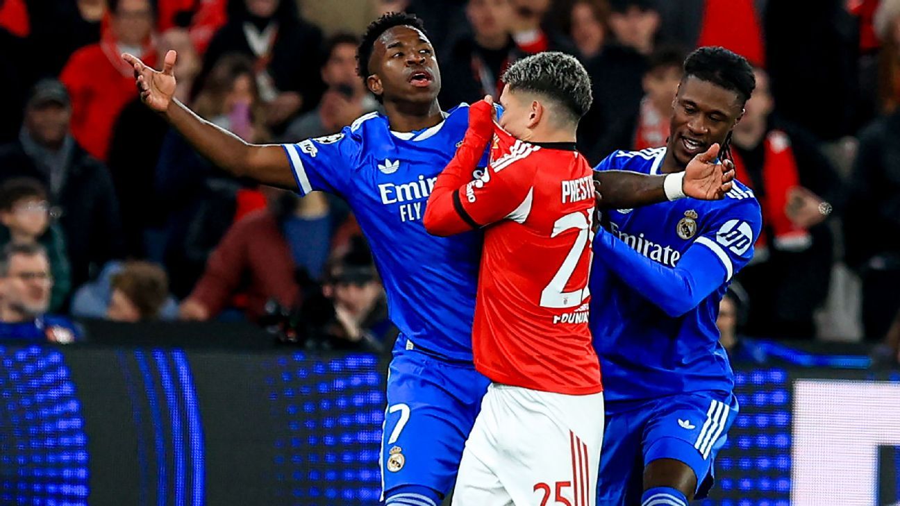 Vini Jr. accuses 'coward' Prestianni of racist abuse