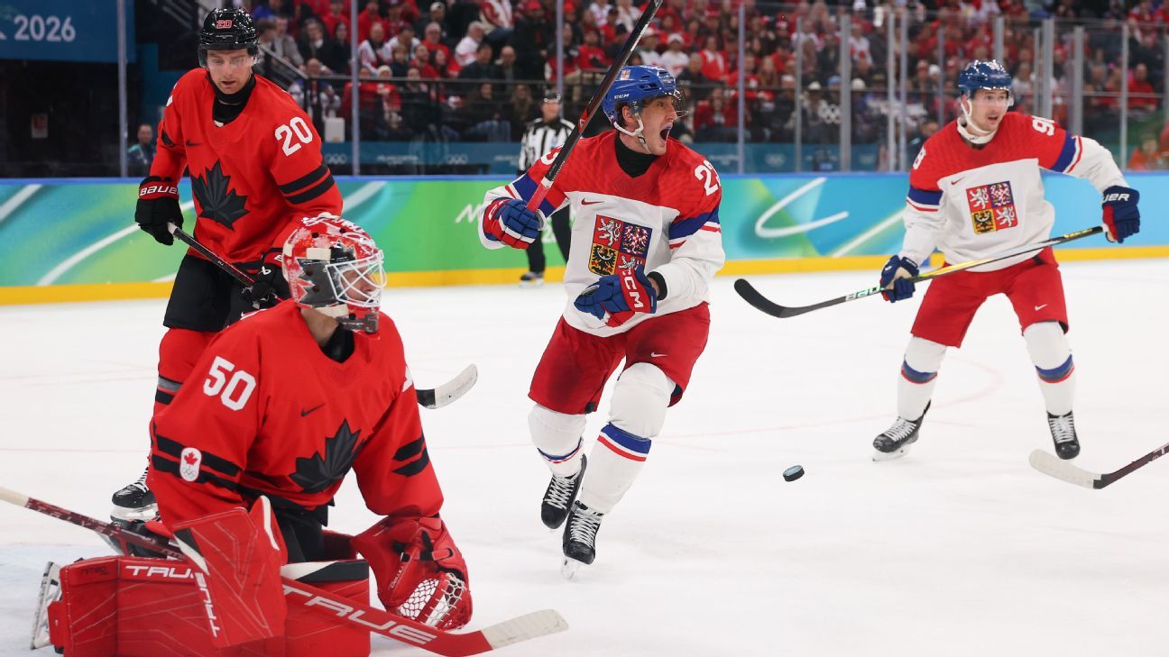 Olympics men's hockey daily: Czechia up after one period on Canada