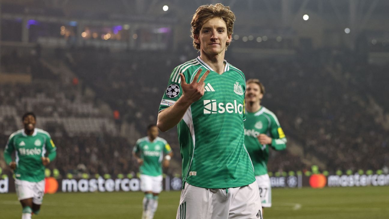 Estatísticas UCL: recorde de Vinicius Junior, hat-trick histórico de Gordon, Bodo Glimt, comemoração do gol do Galatasaray contra o clube italiano