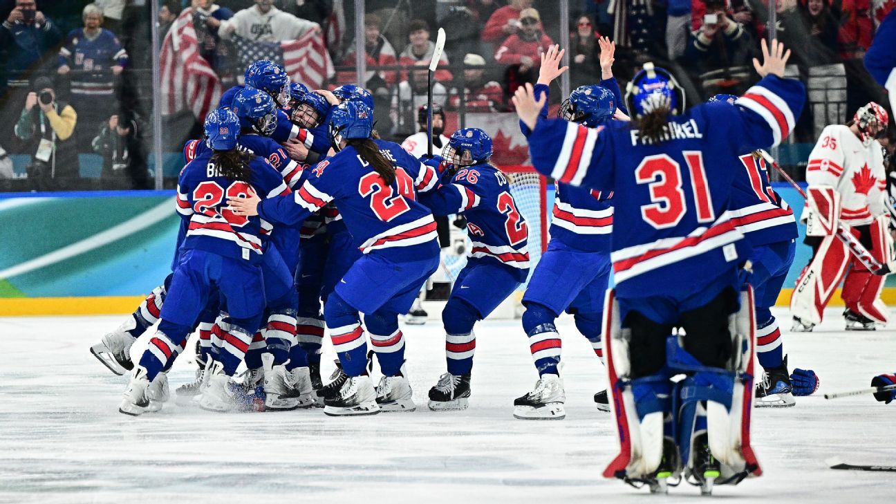 Top moments: United States wins gold-medal game over Canada in overtime
