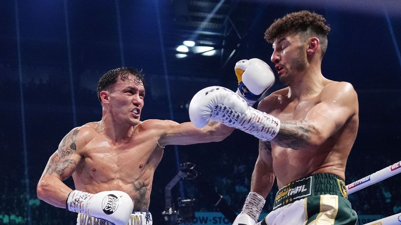 Josh Warrington’s dad calls for son to retire after Leigh Wood loss