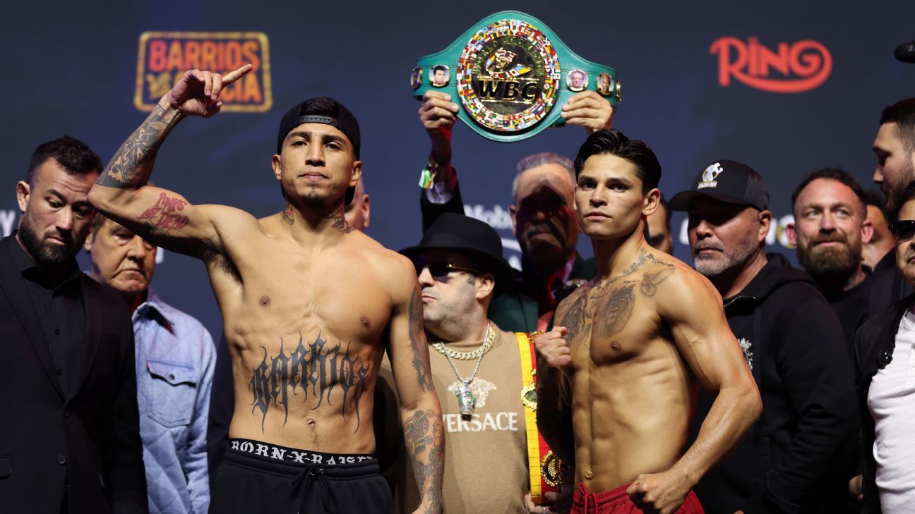 Mario Barrios-Ryan Garcia live updates, results and analysis