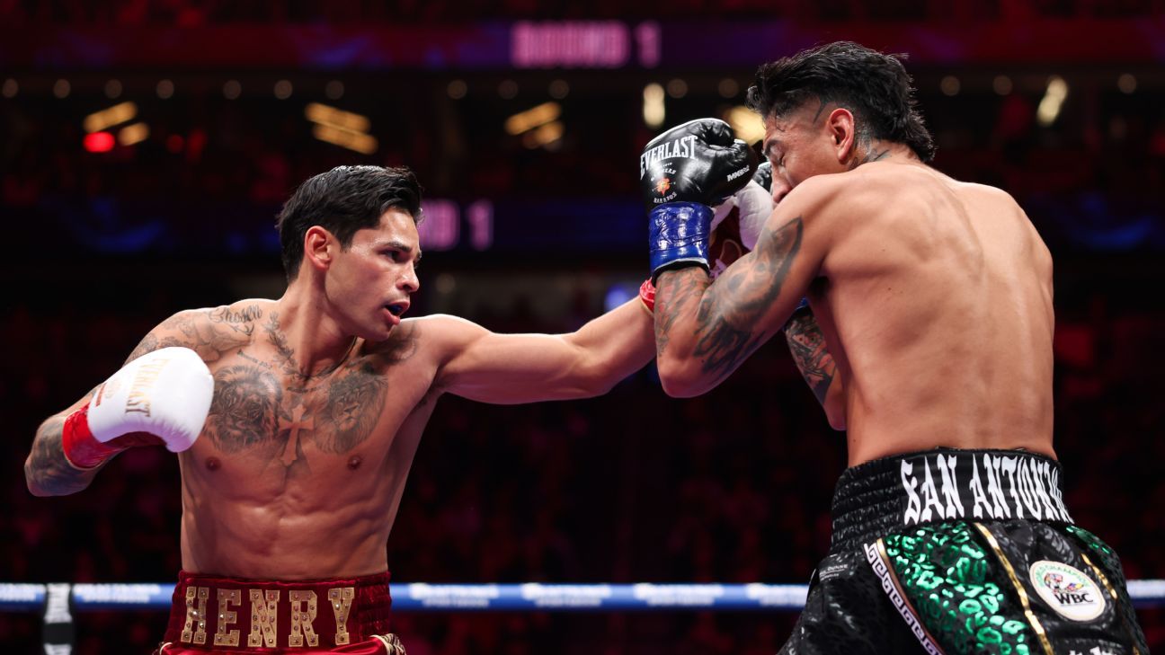 Boxing results: Ryan Garcia dominates Mario Barrios, wins first title