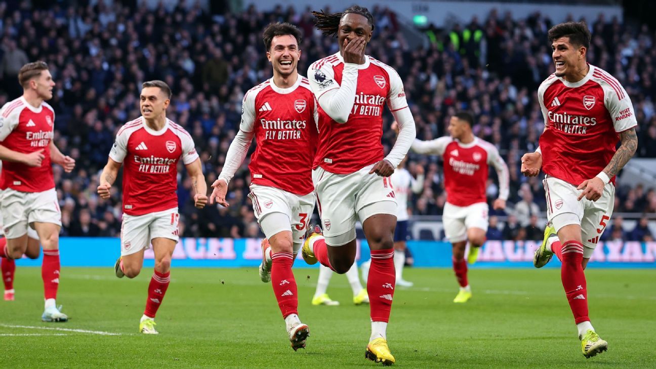 Arsenal back on track after big derby win; Real Madrid suffer shock LaLiga loss; more