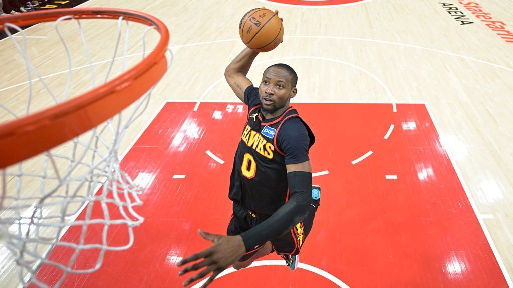 Jonathan Kuminga estava todo sorrisos na estreia ‘fantástica’ pelos Hawks