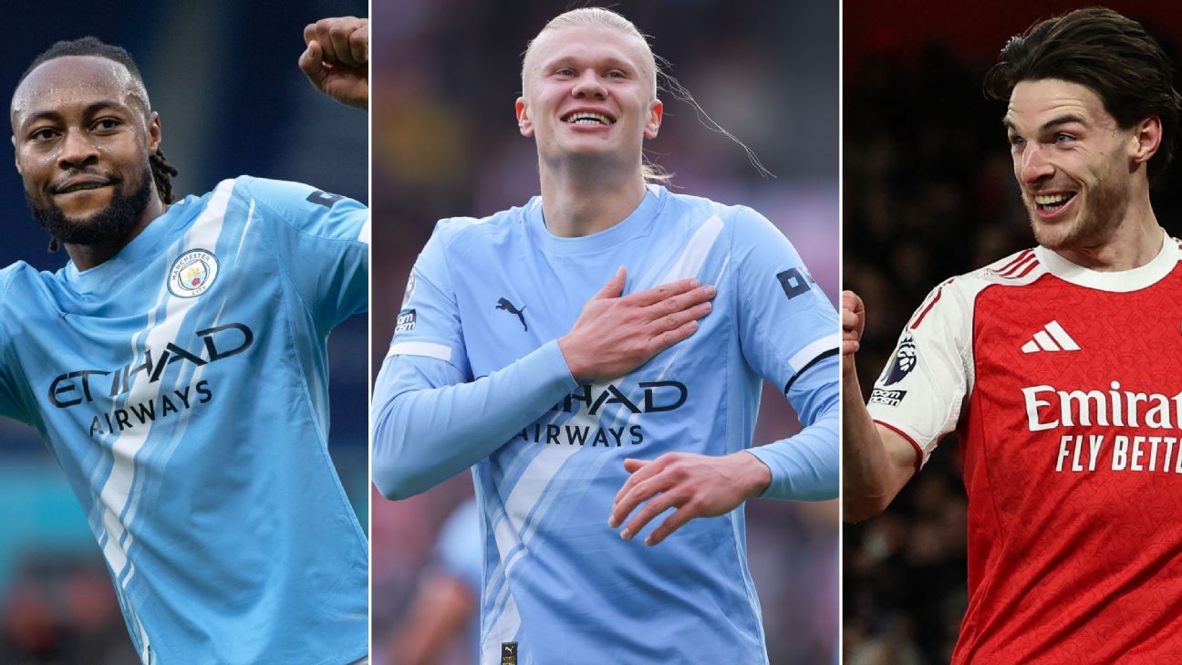 Haaland, Rice, Semenyo: Quem é o seu Jogador do Ano na Premier League?