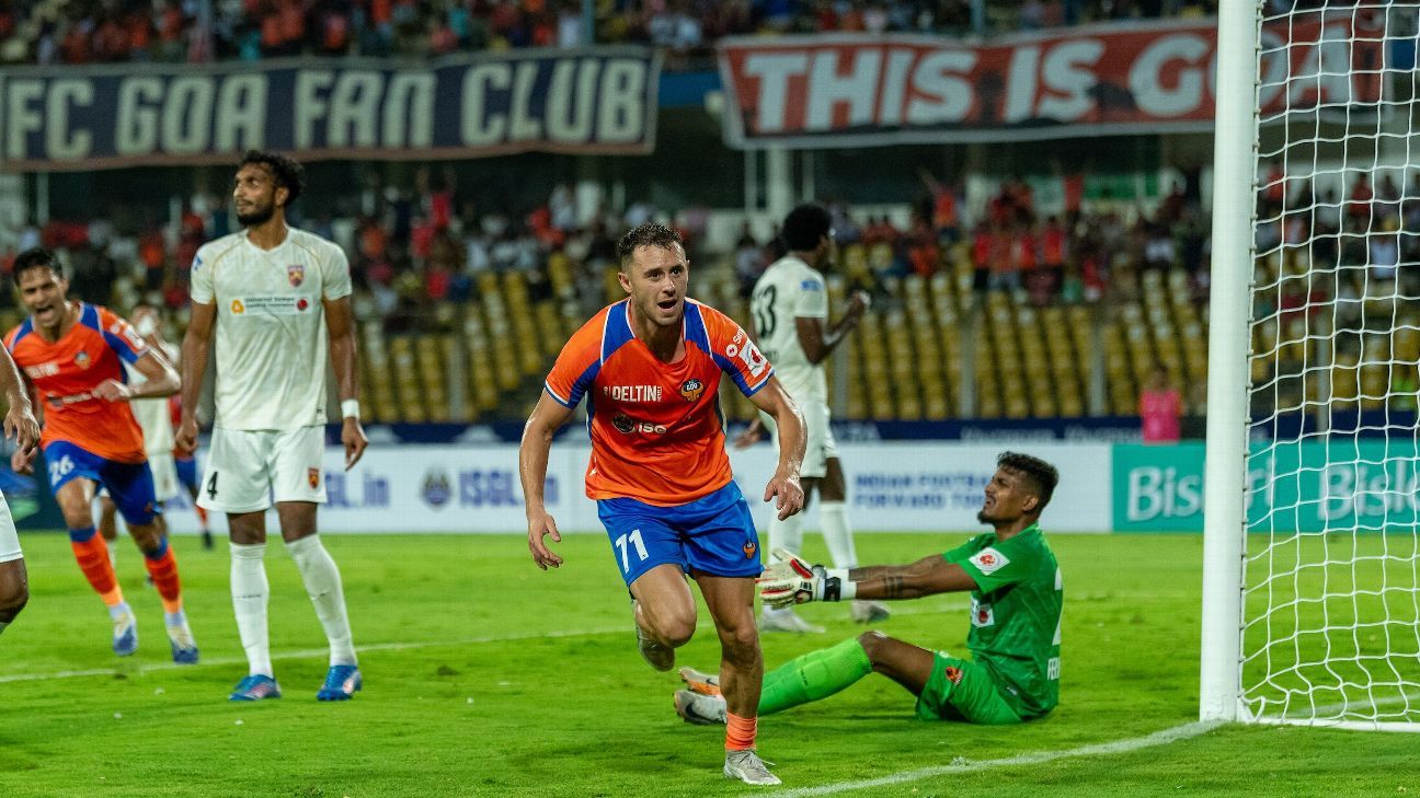 O gol de Dragic levou o FC Goa a levar o infeliz SC Delhi ao topo da ISL