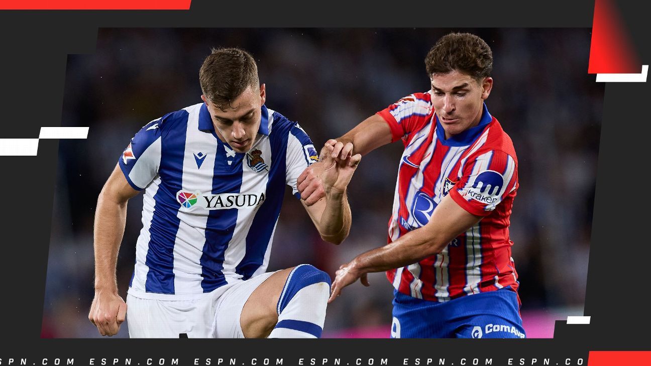 LIVE! Atlético Madrid and Real Sociedad, rivals in the Copa del Rey final, meet in LaLiga