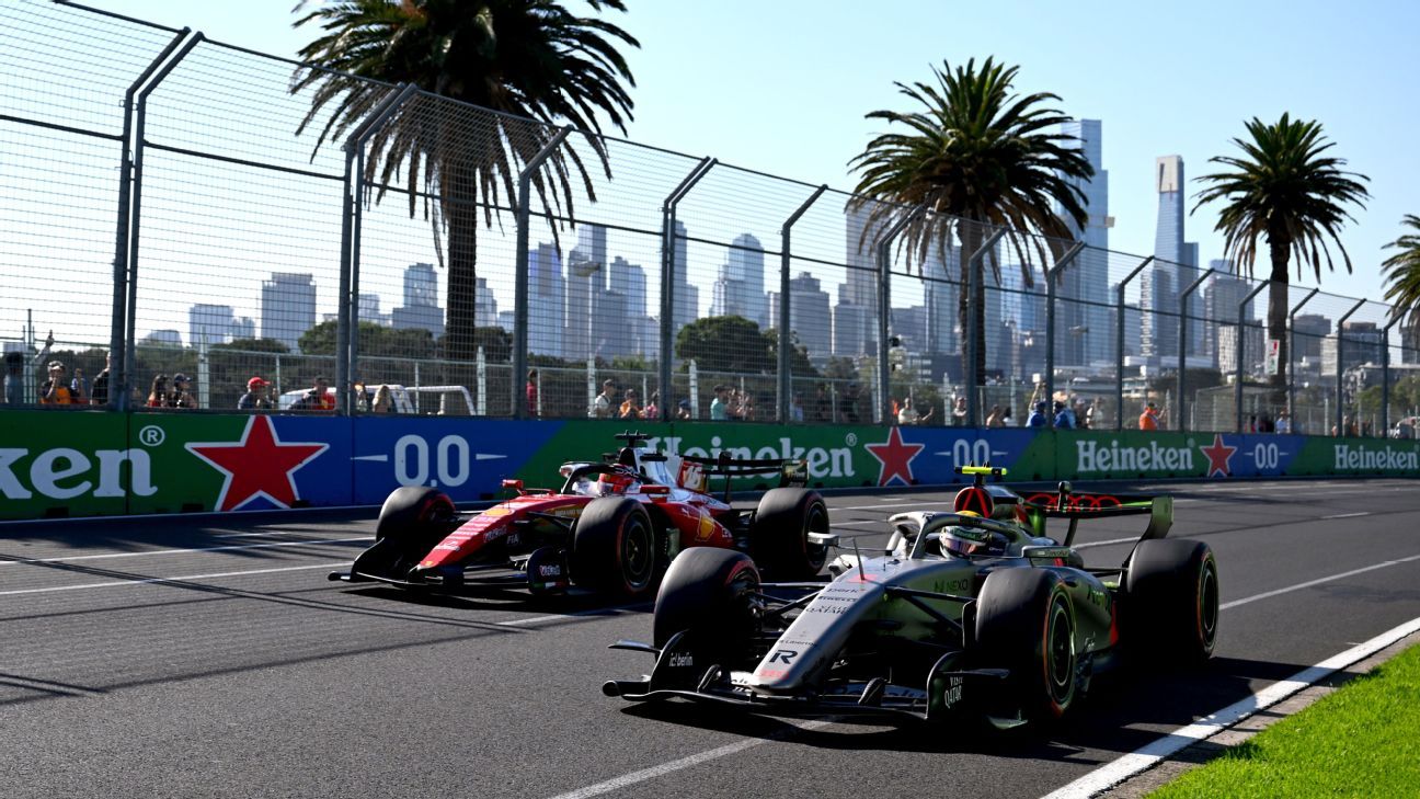 Ferrari, Mercedes e Oscar Piastri dominam primeiros treinos livres na Austrália na Fórmula 1