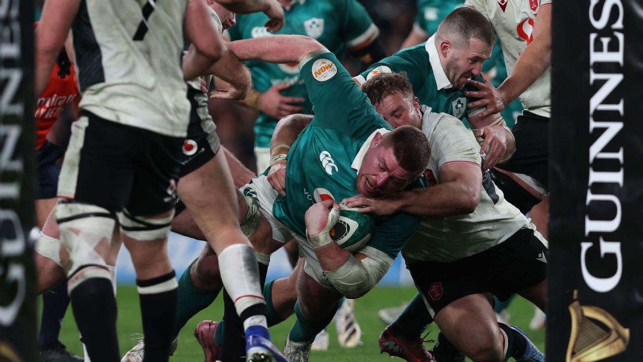 Ireland keep 6N title hopes alive in win vs. Wales