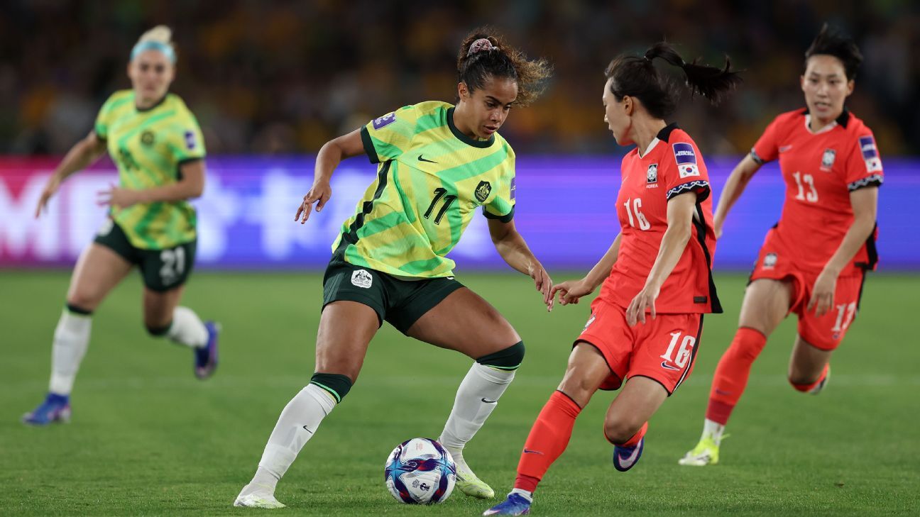 Atualização ao vivo de Matildas x Coreia do Sul: Austrália deve vencer para liderar o Grupo A