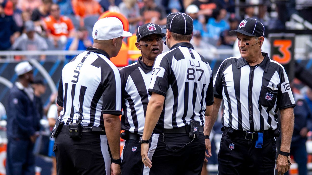 Sources: NFL labor talks with refs hit rough patch