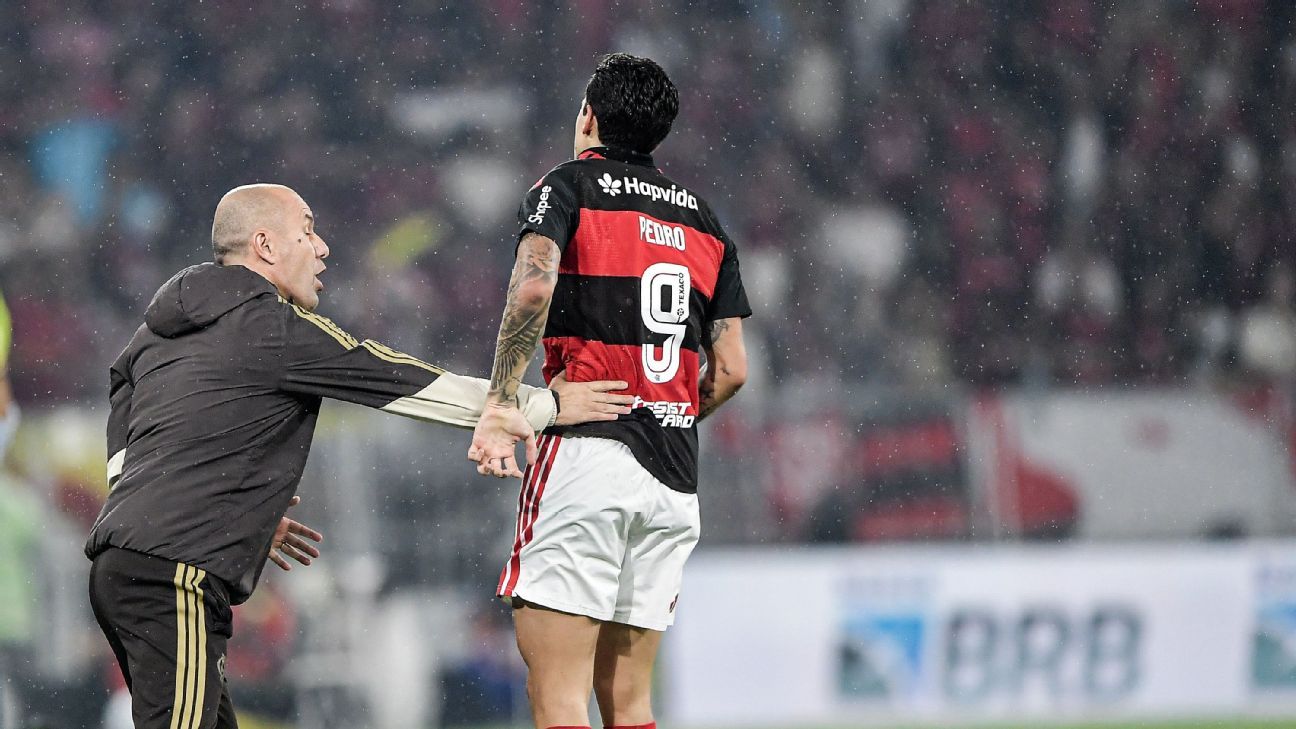 A conversa 'simples e direta' de Jardim com Pedro no Flamengo