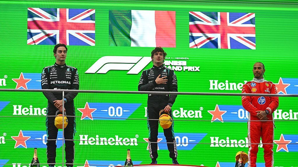 Antontelli gets 1st win; Hamilton back on podium