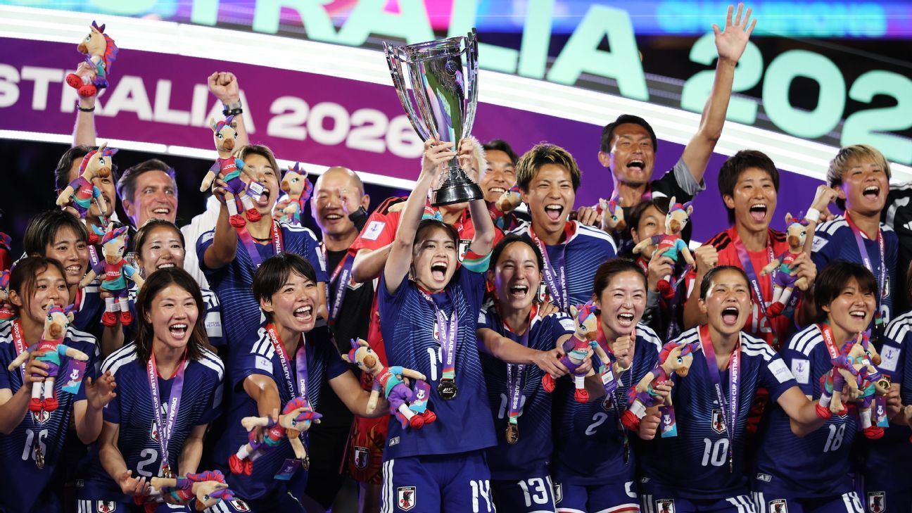 Japan flag more support for Nadeshiko after Asian Cup triumph, eye hosting 2039 World Cup