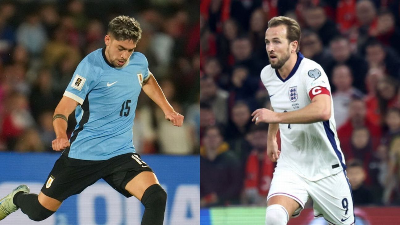 Uruguay enfrenta a Inglaterra en Wembley con sorpresas en el once de Bielsa