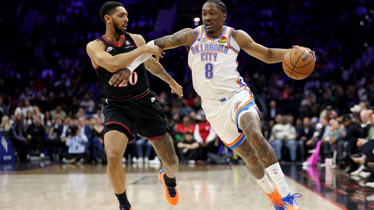 OKC's Williams returns: Wrist finally 100%, too