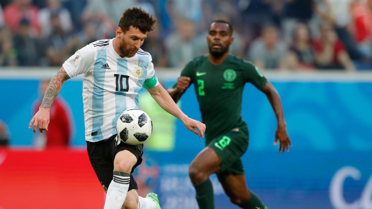 Lionel Messi y sus actuaciones con Argentina enfrentando a Selecciones africanas