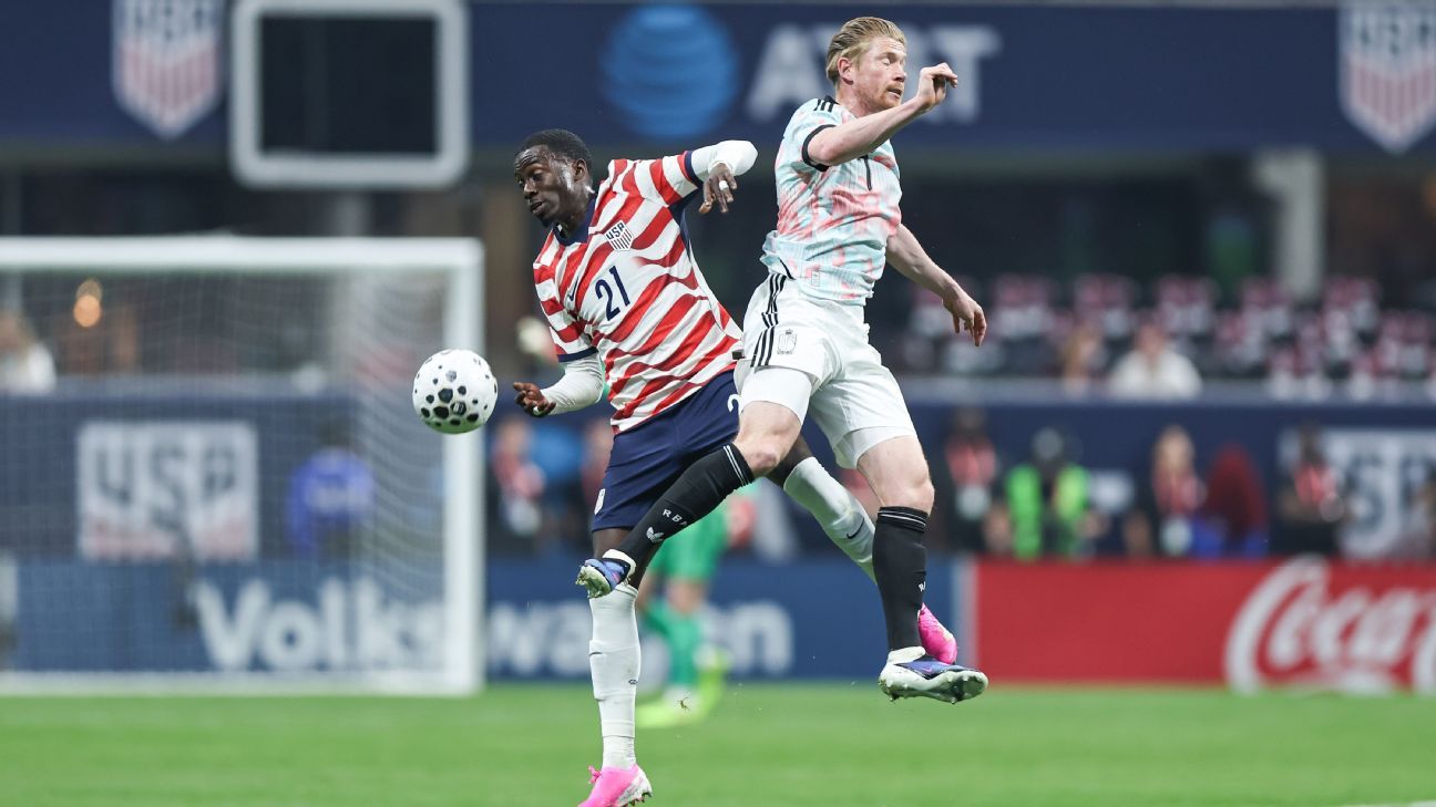 Player ratings: Weah poor as USMNT suffer heavy Belgium defeat