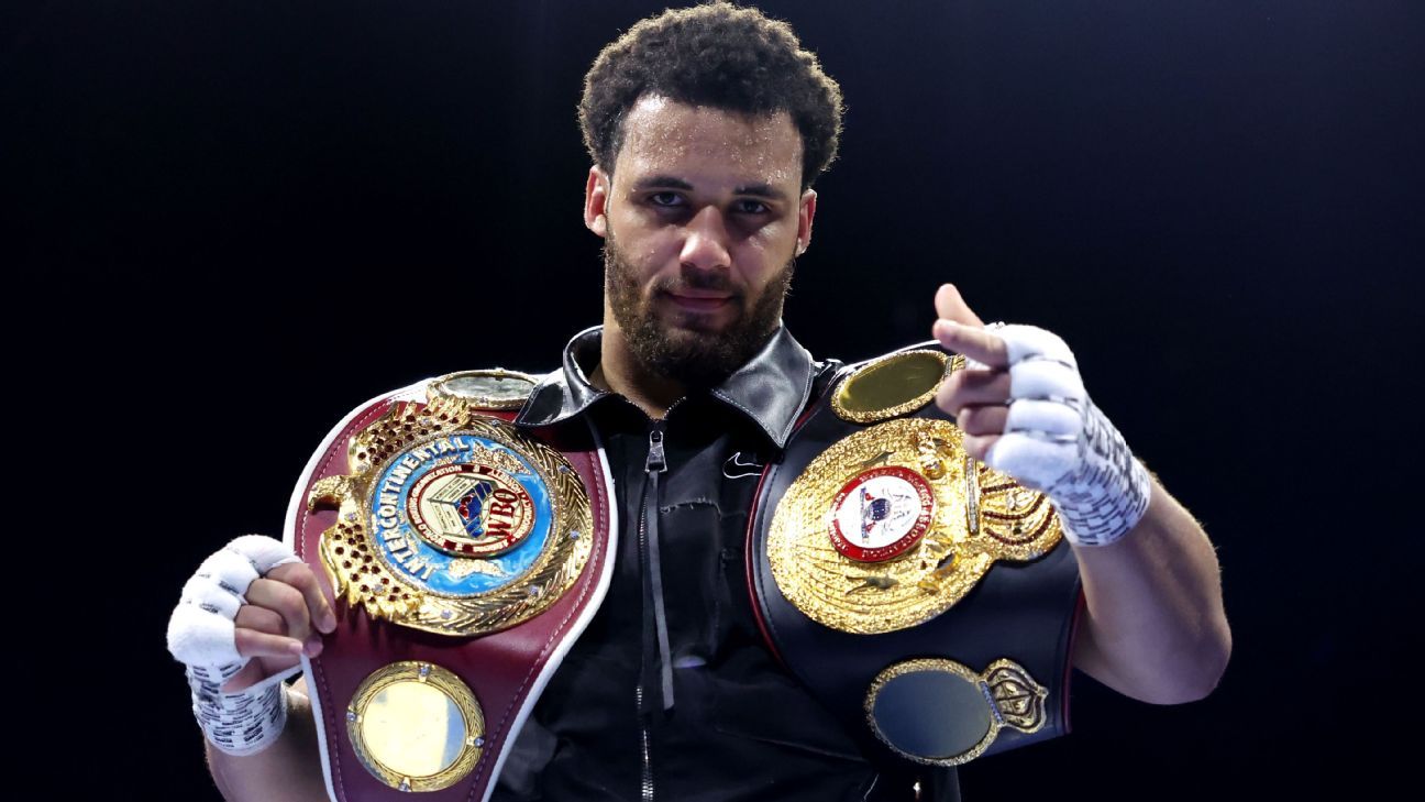 Article image: Moses Itauma Stops Jermaine Franklin Jr via Round Five Knockout