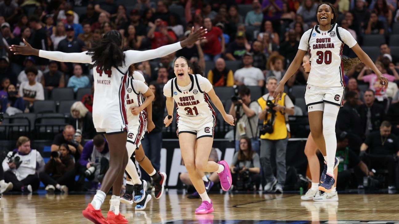 The Final Four is set! Breaking down Texas and South Carolina's wins